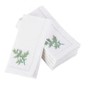 Dill Embroidered And Hemstitched Cotton Napkin Set Of 6