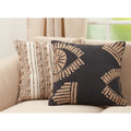 Embroidered Pillow With Eye Design