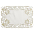 Embroidered Placemats With Cupid Design Set Of 4
