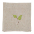 Embroidered Table Napkins With Vine Design Set Of 4 20 X 20