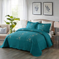 Embroidery Quilt Bedspead Set