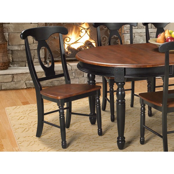 Simply Solid Emeline Keyhole Dining Chairs Set Of 2