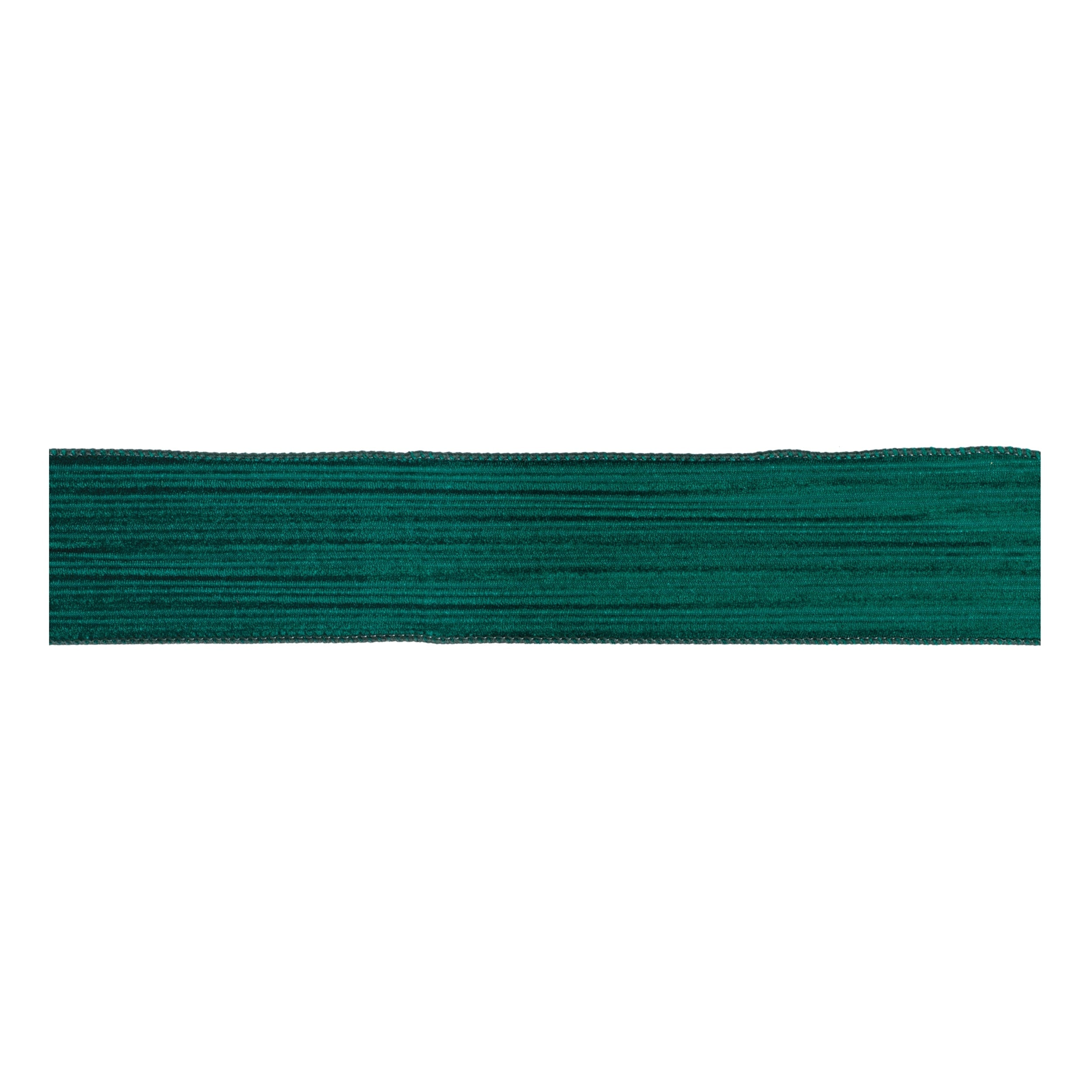 Emerald Textured Wired Ribbon 2.5 X 10 Yds.