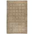 Rizzy Home Fifth Avenue Brown Beige Wool Handmade Area 10 X 13