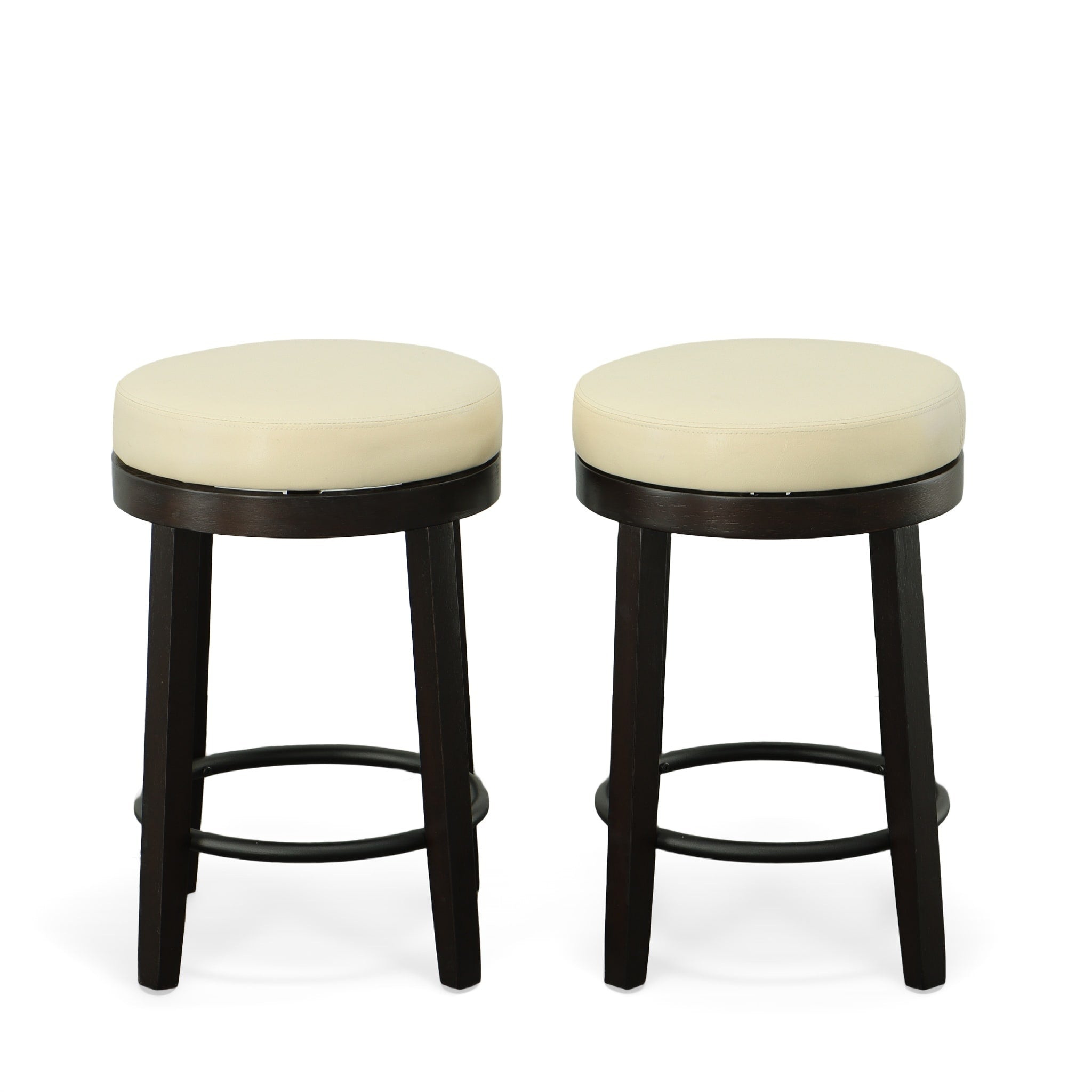Emerson Swivel 24 Inch Counter Stool Set Of 2 N A