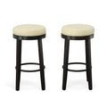 Emerson Swivel 30 Inch Bar Stool Set Of 2 N A