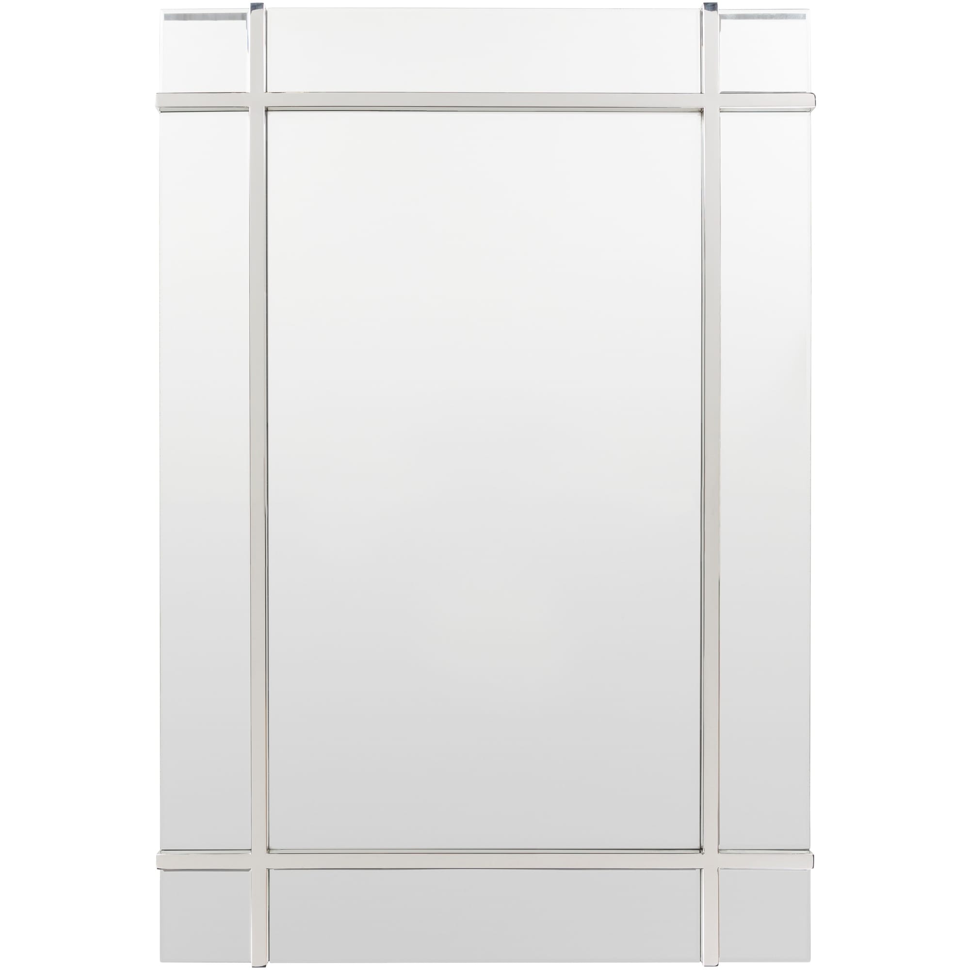 Emiliano Silver 48 Inch Wall Mirror 33 X 48