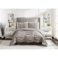Emily Texture Twin Twin Xl Comforter Set Light Gray