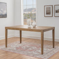 Linon Emmy Rectangle Natural Wood Dining Table