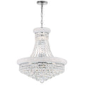 Gracewood Hollow Zongo 14 Light Chandelier With Chrome Finish