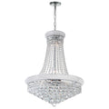 Gracewood Hollow Nivyabandi 17 Light Chandelier With Chrome Finish