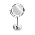 Empire 1X 5X Magnification 7 Lighted Makeup Vanity Polished Chrome