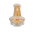 Gracewood Hollow Mbumua 3 Light Wall Sconce With Goldtone Finish