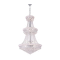 Gracewood Hollow Mongo 32 Light Chandelier With Chrome Finish