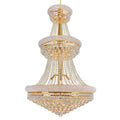 Gracewood Hollow Ngole 32 Light Chandelier With Goldtone Finish