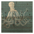 Empire Art Coastal Menagerie B Fine Art Giclee Printed On Solid Fir Wood Planks