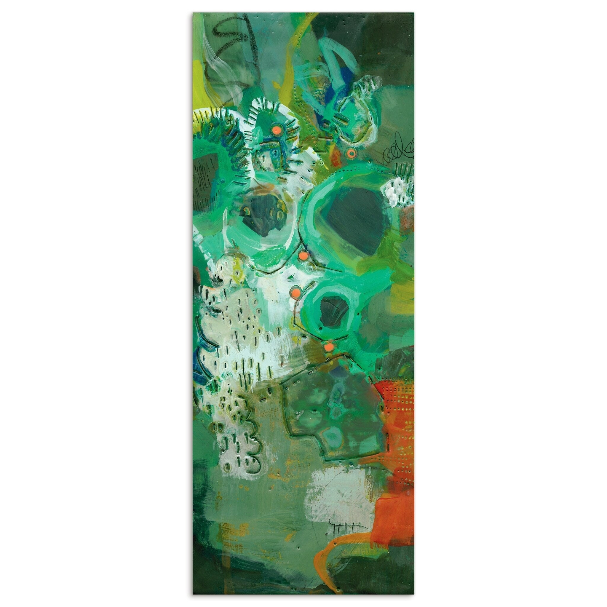 Empire Art Lolly I Frameless Tempered Art Glass Wall Art