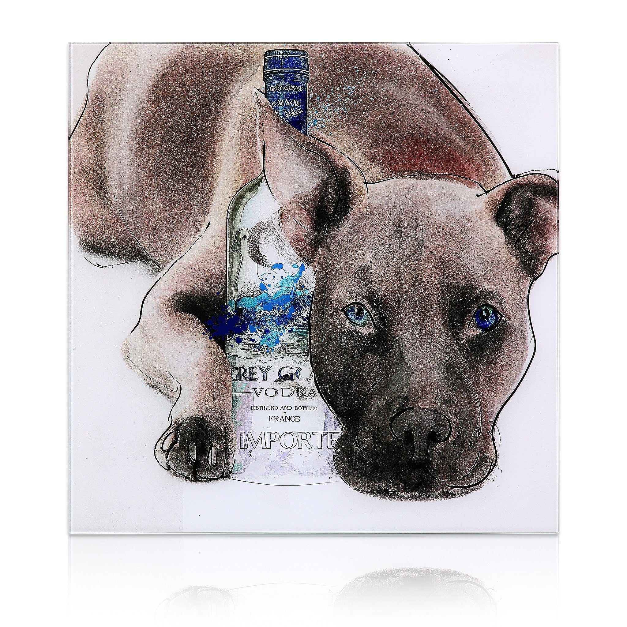 Empire Art I Like What I Like Frameless Free Floating Tempered Art Glass By Ead Art Coop
