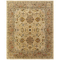 Empire Beige Brown Hand Tufted Wool Area Rug 8 Round 8 Round
