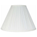 Empire Box Pleat Lamp Shade 8 Inch Top 16 Inch Bottom 11 Inch Slant