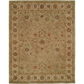 Empire Green Ivory Wool Hand Tufted Area Rug 26 X 10