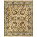 Empire Ivory And Light Blue Wool Hand Tufted Area Rug