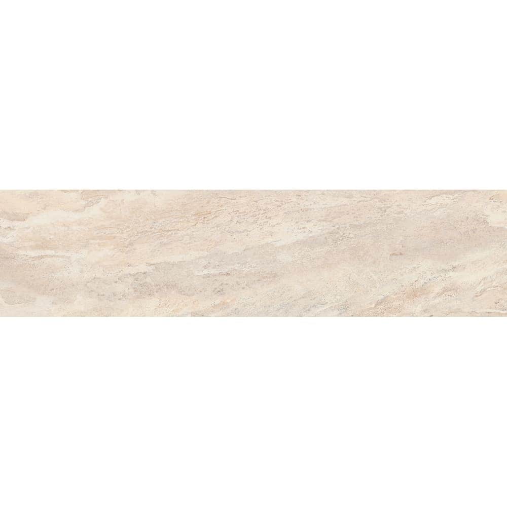 Emser Tile F86Mile0312Sb Milestone 12 X 3 Bullnose Tile Matte Travertine Visual Sold By Piece