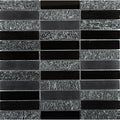 Emser Tile W89Illu1212Mob Illumina Straight Joint Mosaic Wall Tile Polished