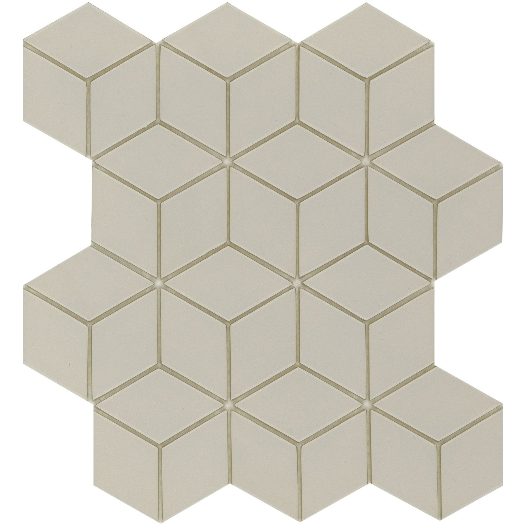 Emser Tile W93Conc1012Mcu Concept 10 1 4 Cubed Mosaic Wall Tile
