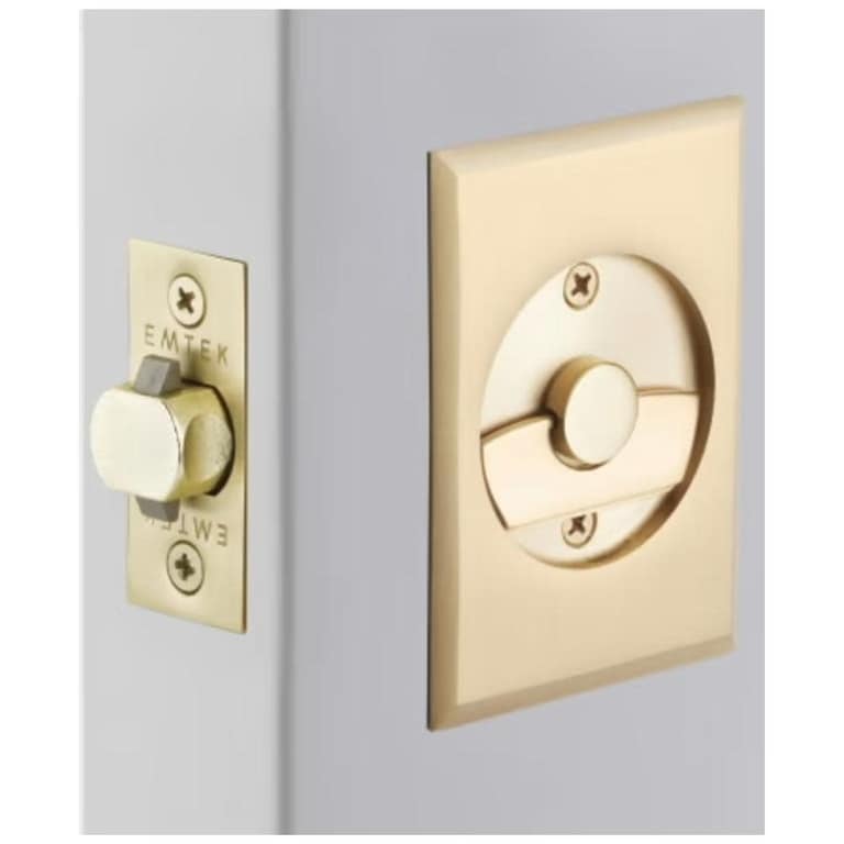 Emtek 2014 Rectangular Passage Pocket Door Tumbler