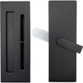 Emtek 222203 Modern Rectangular Barn Door Privacy Lock And Flush Pull