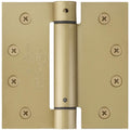Emtek 4 Inch X 4 Inch Spring Square Corner Mortise Hinge Pair