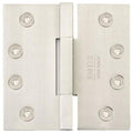 Emtek 4 X 4 Solid Brass Heavy Duty Square Corner Plain Bearing Door