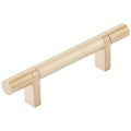 Emtek 84152.Rcb.Sm Smooth 3 1 2 Center To Center Bar Cabinet Pull