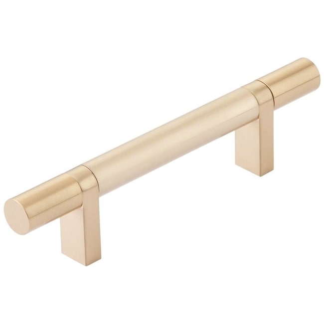 Emtek 84152.Rcb.Sm Smooth 3 1 2 Center To Center Bar Cabinet Pull