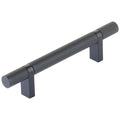 Emtek 84153.Rcb.Kn Knurled 4 Center To Center Bar Cabinet Pull With