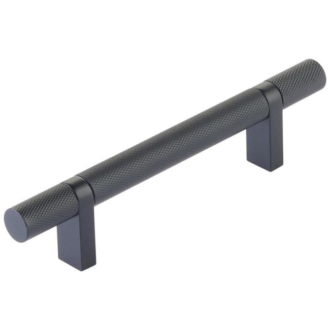 Emtek 84153.Rcb.Kn Knurled 4 Center To Center Bar Cabinet Pull With