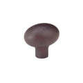 Emtek 86217 Egg 1 3 4 Long Oval Cabinet Knob From The Rustic Collection Medium Bronze