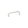 Emtek 86257 Brass Orbit 3 1 2 Center To Center Handle Cabinet Pull From The Contemporary Collection Satin Nickel