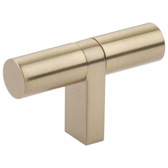 Emtek 86656.Rcb.Sm Smooth 2 1 4 Bar Cabinet Knob With Rectangular Bar
