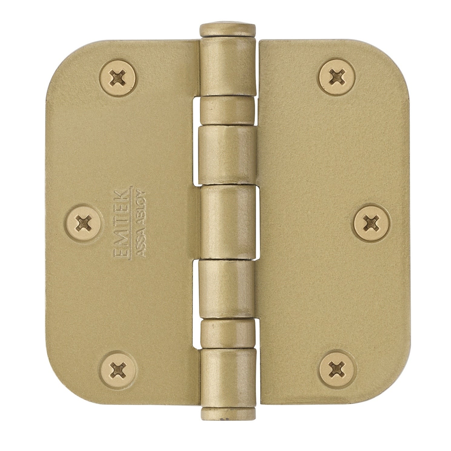 Emtek 3.5 X 3.5 Ball Bearing 5 8 Radius Corners Mortise Hinge