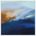 En Bleu Majeur I By Marie Pierre Goudreault Framed Canvas Wall Art Print
