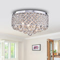 Encantadia Crystal 15 Inch Chrome Finish Chandelier