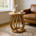 End Table Modern Round Side Table Bedside Sofa Accent Table Nightstand For Living Room Bedroom