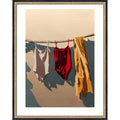 End Of A Wonderful Day By Nadjaa Wood Framed Wall Art Print