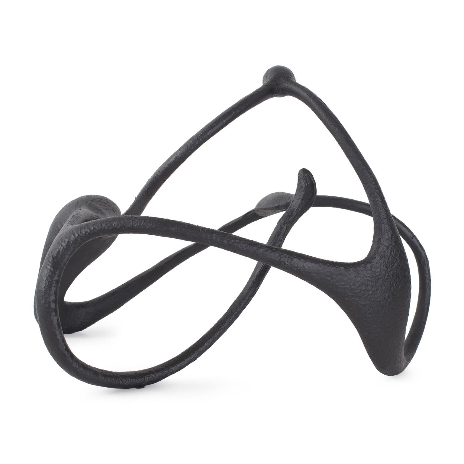 Endro Abstract Sculpture In Black