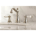 English Classic Widespread Bathroom Faucet In Matte Black