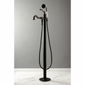 English Country Freestanding Tub Faucet With Hand Shower