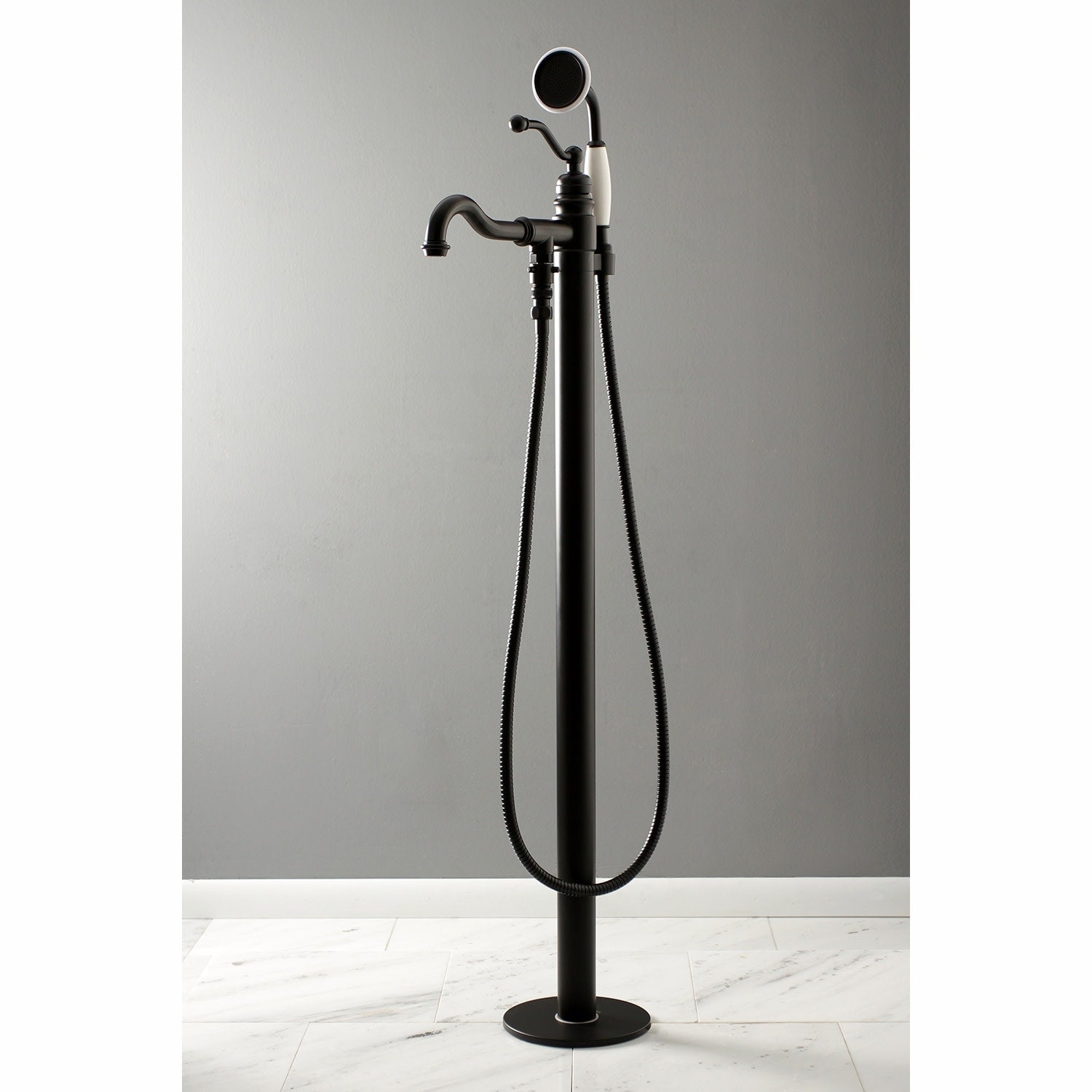 English Country Freestanding Tub Faucet With Hand Shower