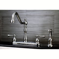 English Vintage Centerset Kitchen Faucet